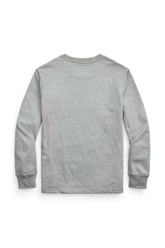 Αγορίστικα Μακρυμάνικο Polo Ralph Lauren 323843804005 γκρί