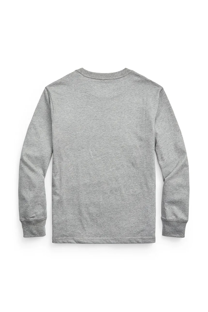 Αγορίστικα Μακρυμάνικο Polo Ralph Lauren 323843804005 γκρί