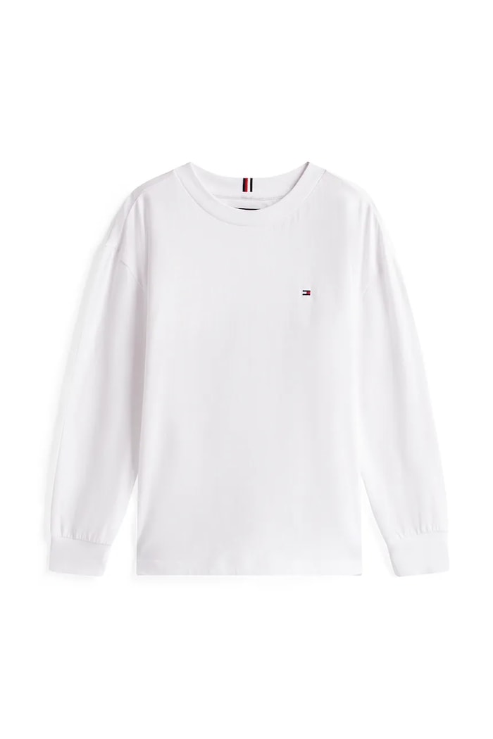 Tommy Hilfiger longsleeve KB0KB09846.128.176.9BYA biały AW25