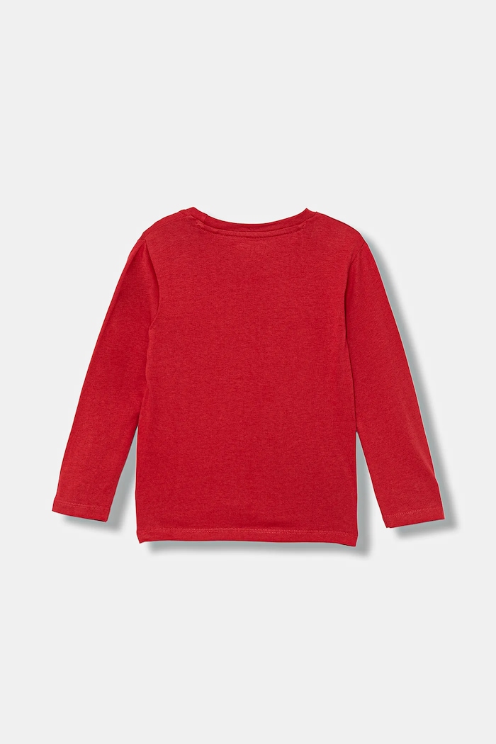 Dětské tričko s dlouhým rukávem Guess N4BI06.I3Z14.9BYA červená AW25
