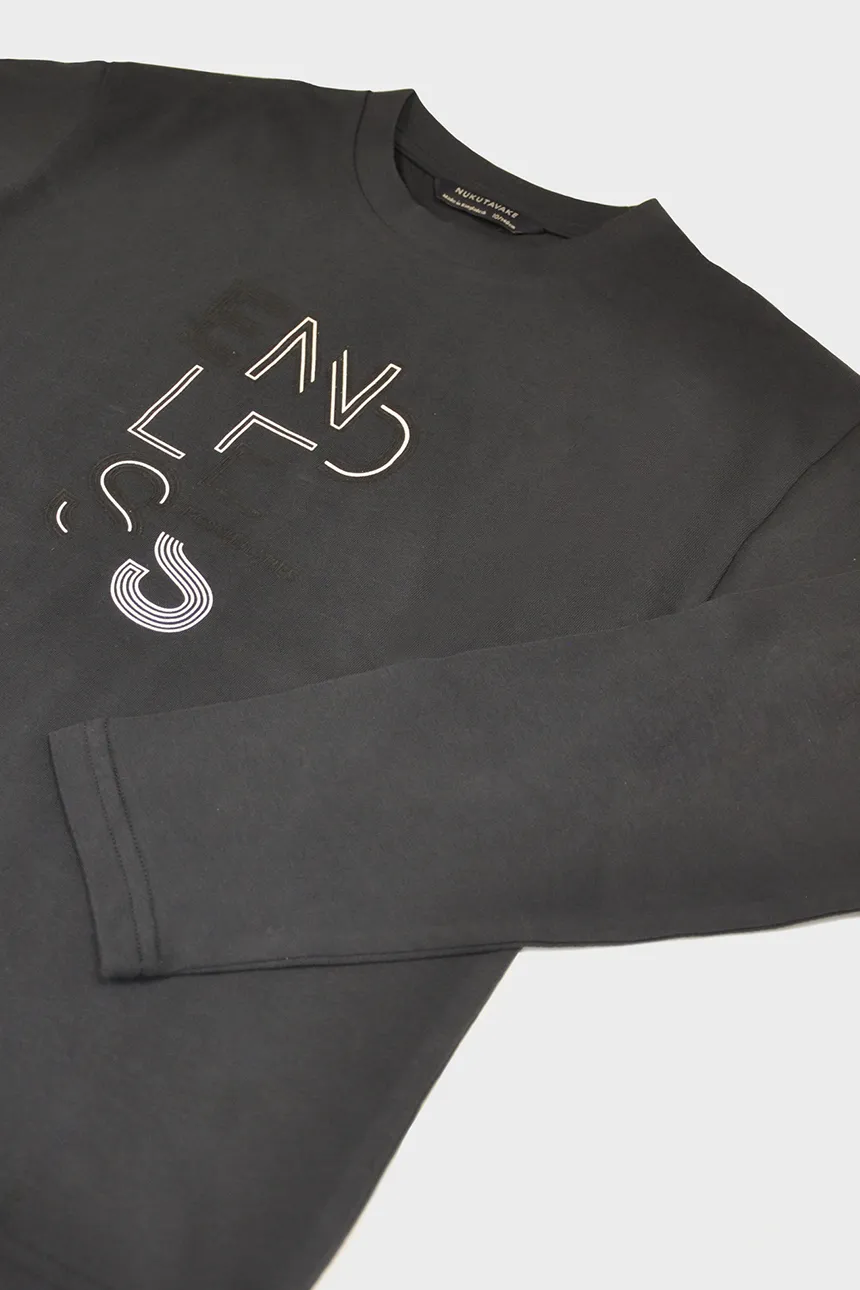 Chłopiec Mayoral Longsleeve 842.7E.Junior.9BYA czarny