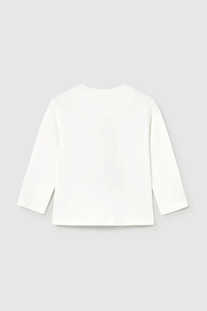 Chłopiec Mayoral longsleeve bawełniany dziecięcy 2070.3E.Baby.9BYA niebieski