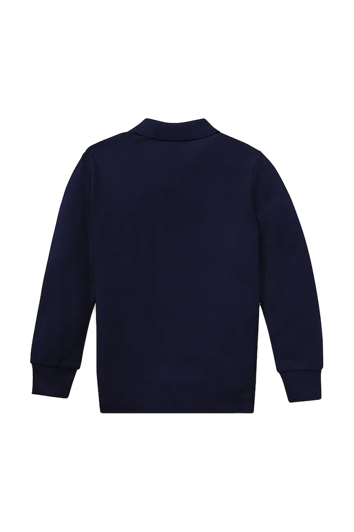 Polo Ralph Lauren longsleeve in cotone bambino/a 322703634032 blu navy AW25