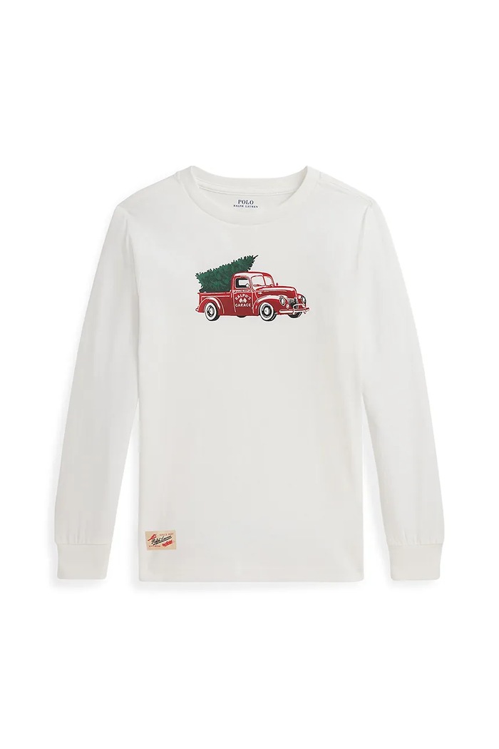 Polo Ralph Lauren majica s kratkimi rokavi Bombaž bež 322981328001