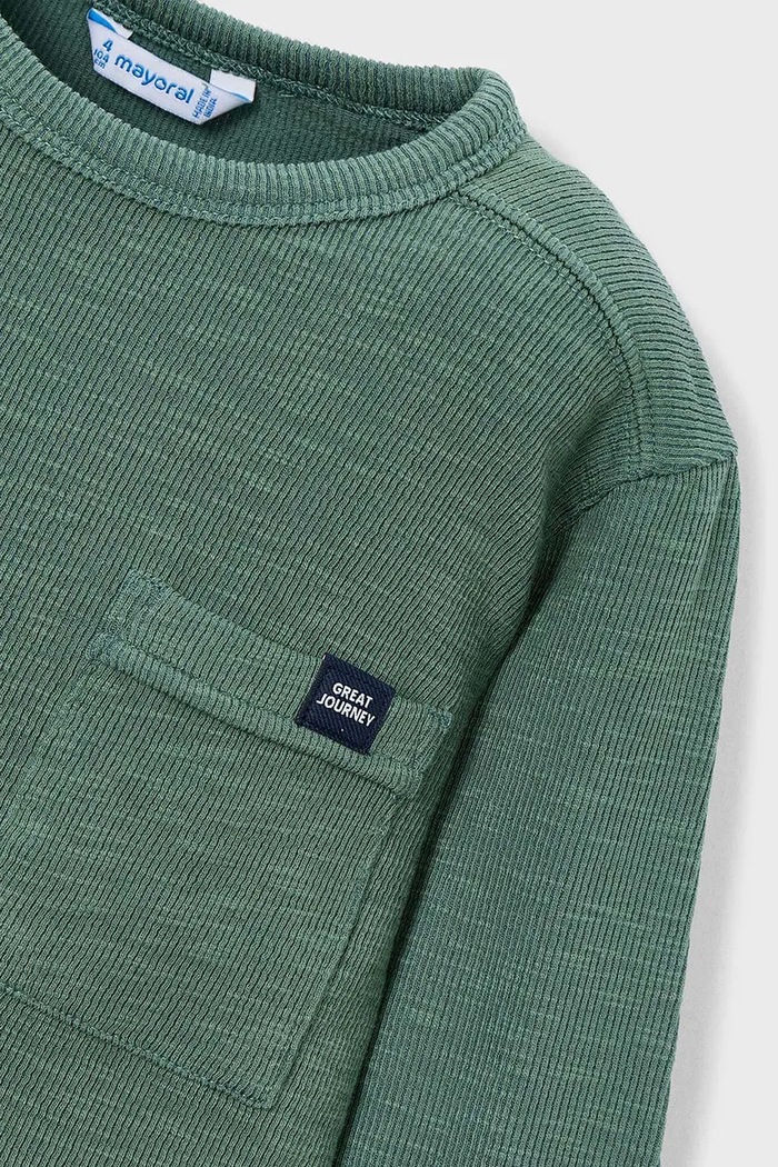 Băieți Mayoral Longsleeve 4082.5C.Mini.9BYA verde