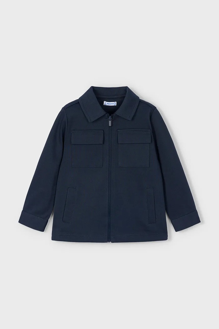 Mayoral cămașă copii 4125.5H.Mini.9BYA bleumarin AW25