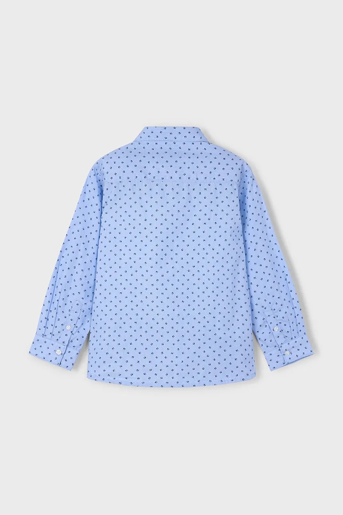 Košile Mayoral 4129.5H.Mini.9BYA modrá AW25
