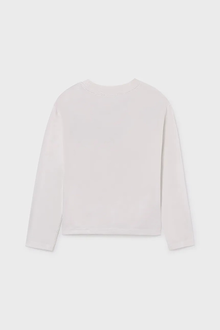 Chłopiec Mayoral longsleeve bawełniany dziecięcy 7013.7E.Junior.9BYA beżowy