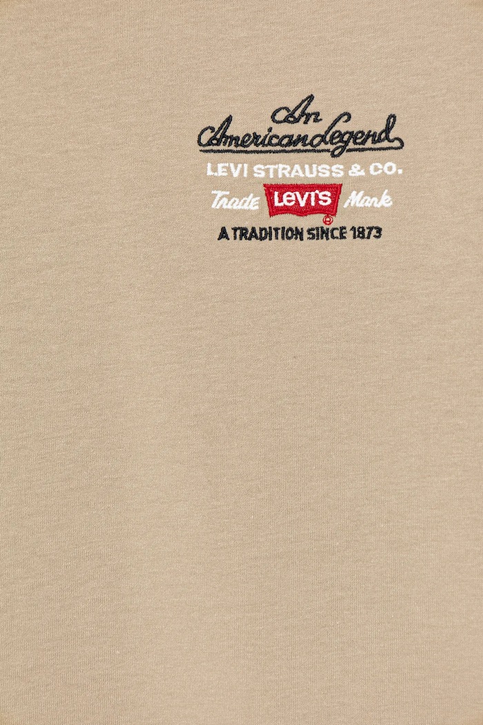 Chlapec Detské tričko s dlhým rukávom Levi's LEGENDARY LS TEE 9EN715 béžová
