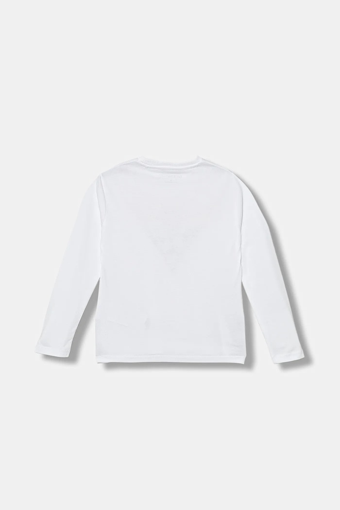 Guess gyerek pamut hosszú ujjú felső N5BI21.I3Z14.9BYA fehér AW25