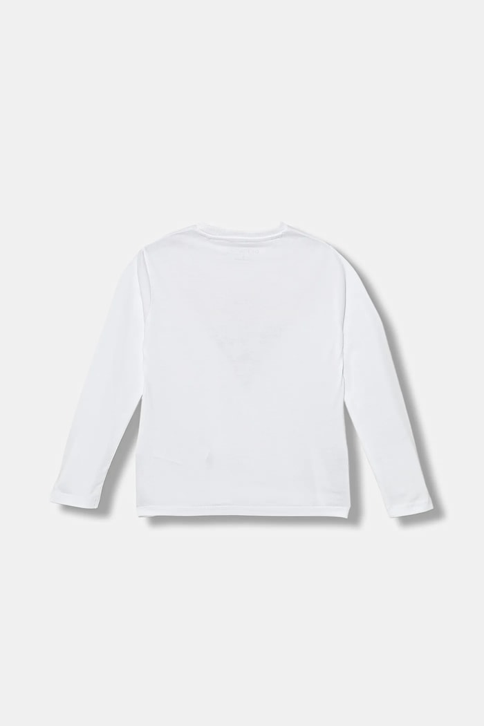 Guess gyerek pamut hosszú ujjú felső N5BI21.I3Z14.9BYA fehér AW25