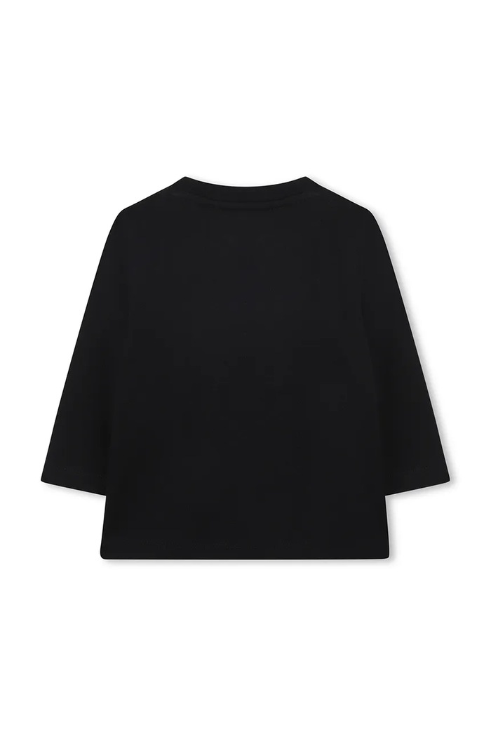 BOSS Longsleeve niemowlęcy J52715.74.81 czarny AW25