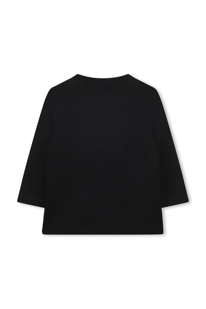 BOSS Longsleeve niemowlęcy J52715.74.81 czarny AW25
