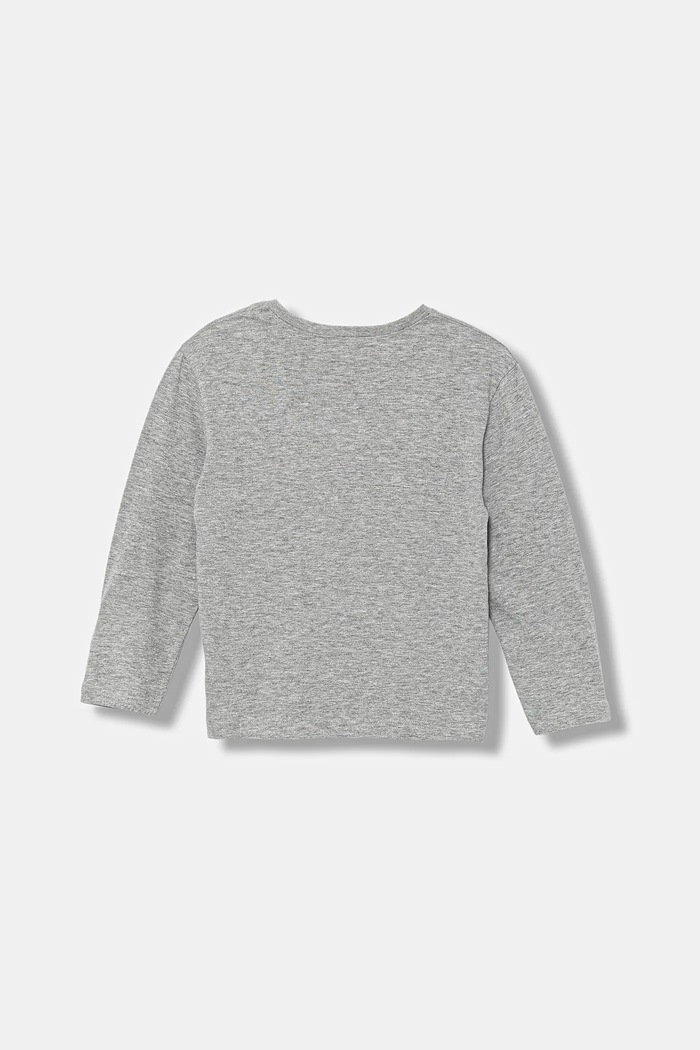 United Colors of Benetton longsleeve dziecięcy 3I1XG10JZ.P.seasonal szary AW25
