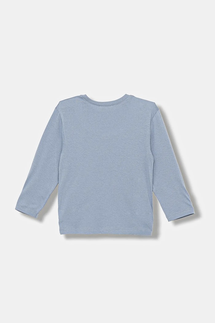 United Colors of Benetton longsleeve dziecięcy 3I1XG10JZ.P.seasonal niebieski AW25