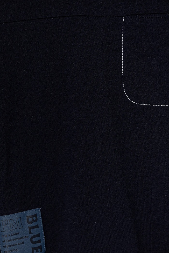 Chłopiec United Colors of Benetton longsleeve bawełniany dziecięcy 3I1XG10KR.P.seasonal granatowy