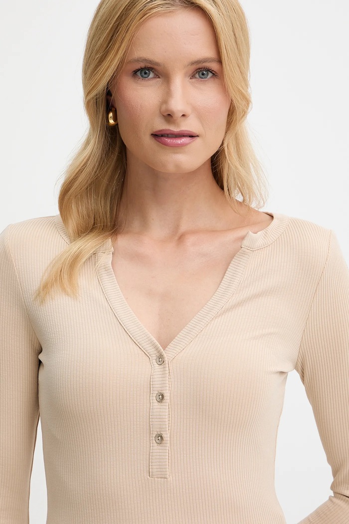 Guess longsleeve LENA bej W5YP12.KCTC2