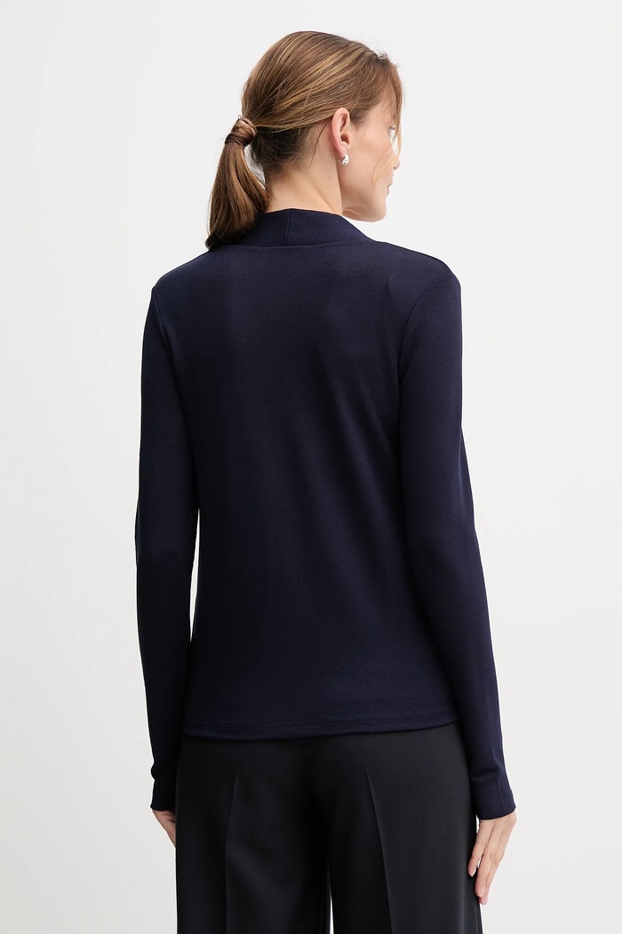 Odzież United Colors of Benetton bluzka 31NLD401X granatowy