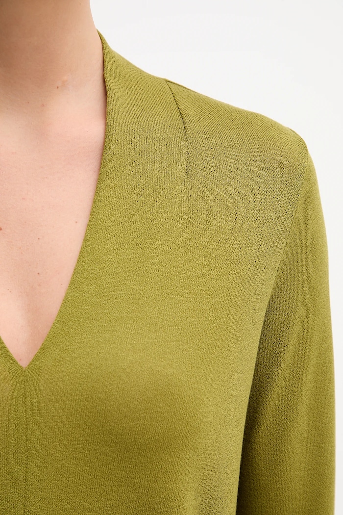 United Colors of Benetton bluzka 31NLD401X zielony