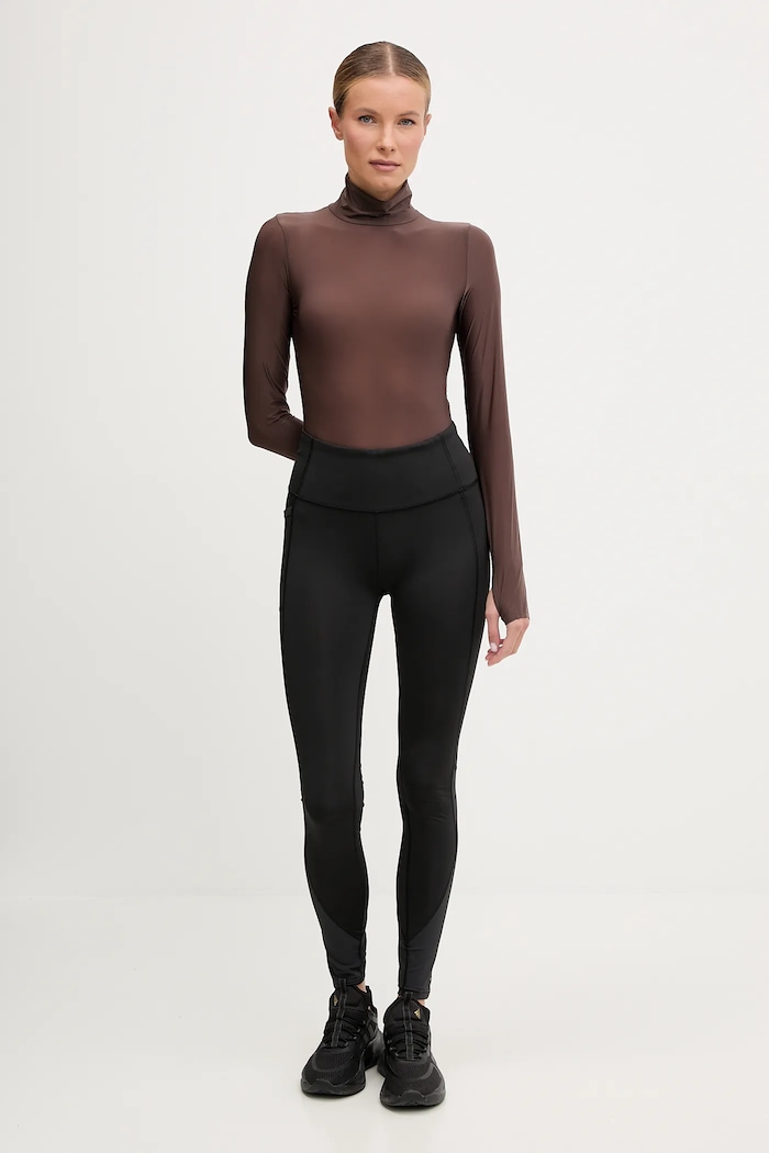 Tréningové body Calvin Klein Performance LVGWF5K139 hnedá AW25