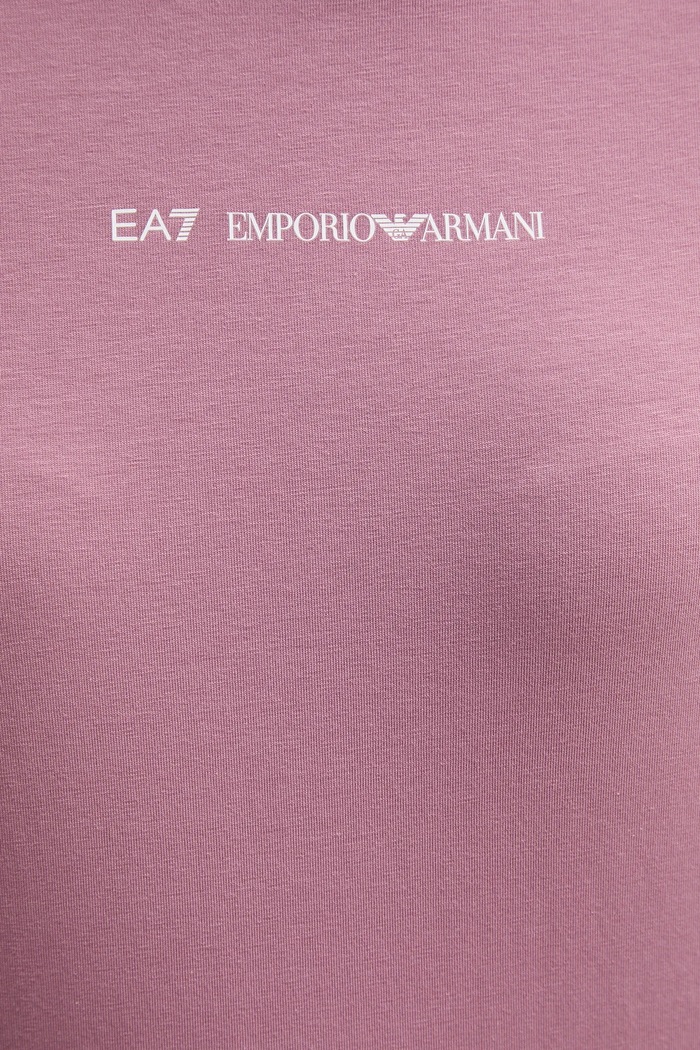 Tričko s dlhým rukávom EA7 Emporio Armani AF12115.7W000531 ružová