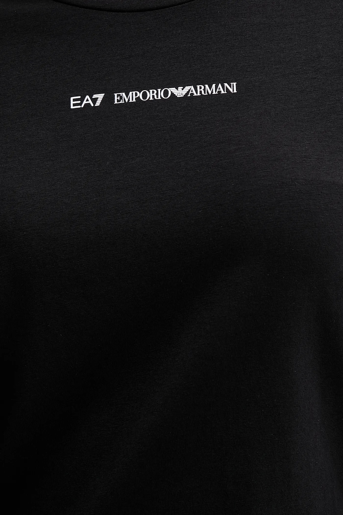 Tričko s dlouhým rukávem EA7 Emporio Armani AF12115.7W000531 černá