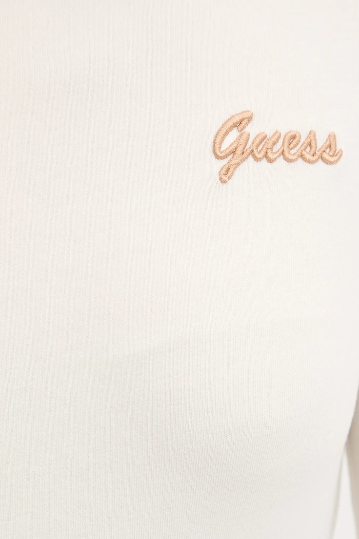 Блуза с дълги ръкави Guess ALBA V5BP10.KCBF1 бежов