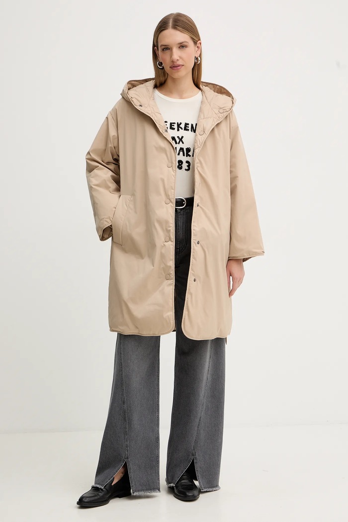 Tričko s dlhým rukávom Weekend Max Mara RENOIR 2525946032600 béžová AW25