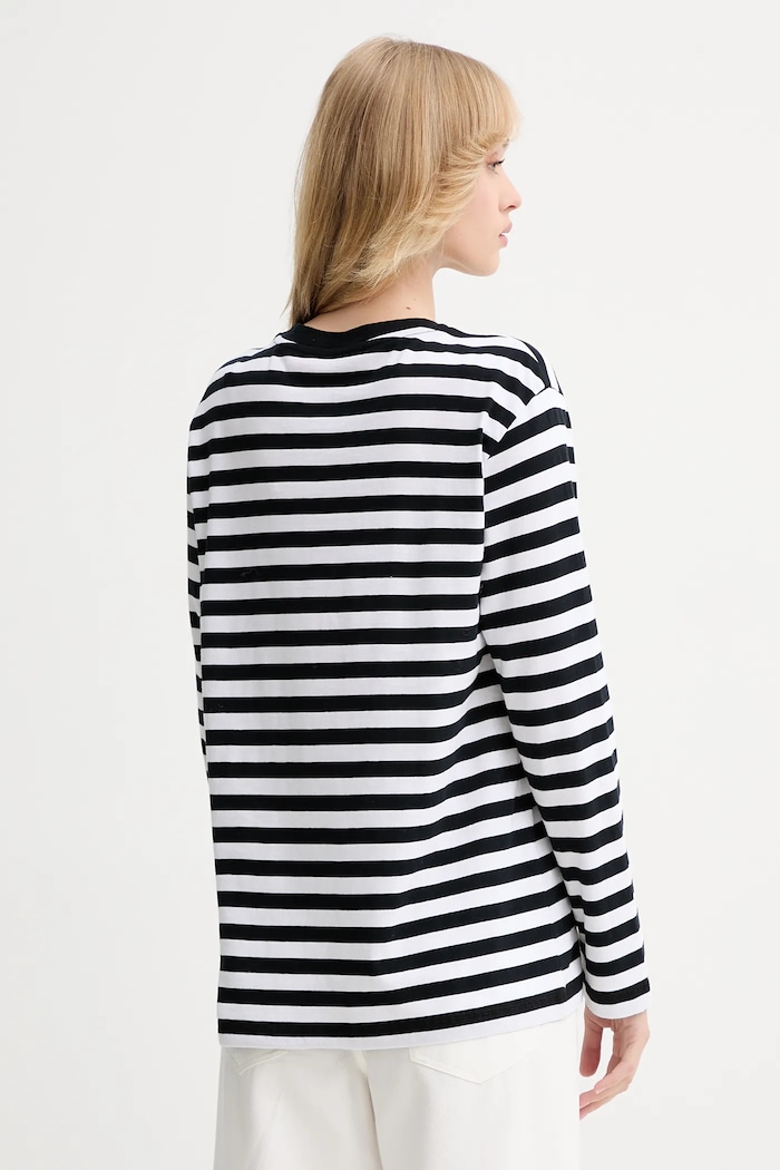 Îmbrăcăminte ZADIG&VOLTAIRE longsleeve din bumbac JWTS02839 negru