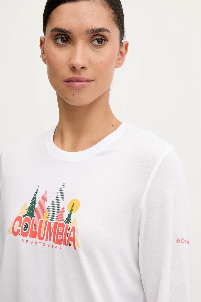 Majica dugih rukava Columbia Ruby Springs bijela 2135241