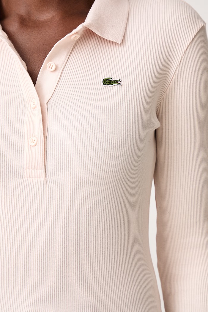 Lacoste Longsleeve damski bawełniany DF5281