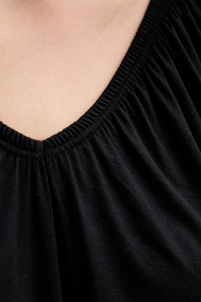 Sisley longsleeve 3Z12L4014 czarny