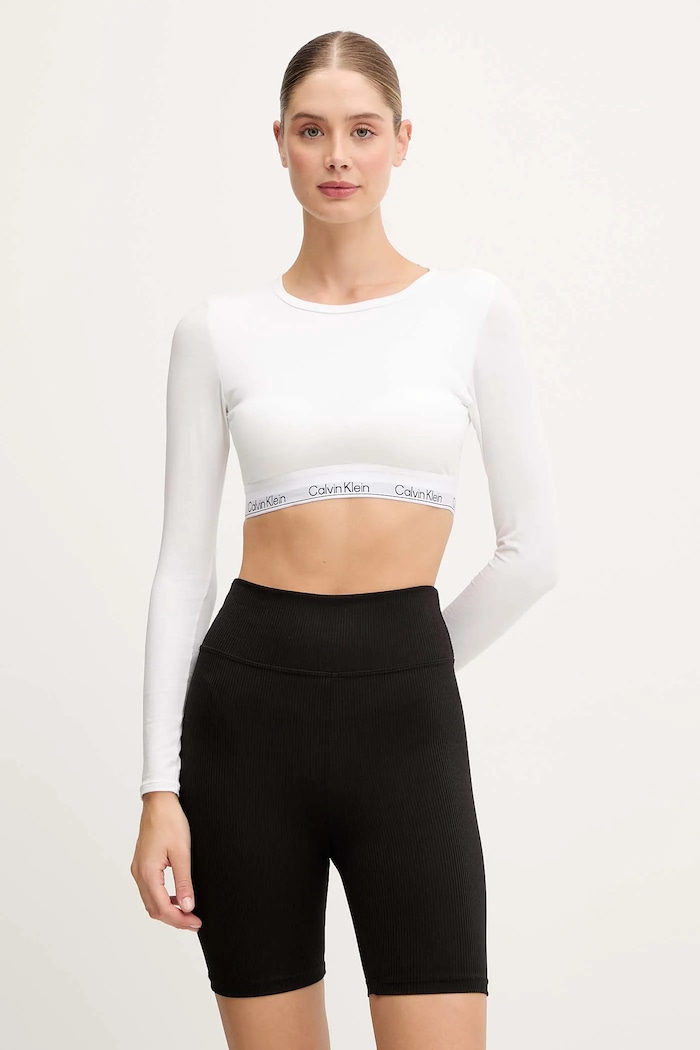 Îmbrăcăminte Calvin Klein Underwear longsleeve LV00QF8600 alb