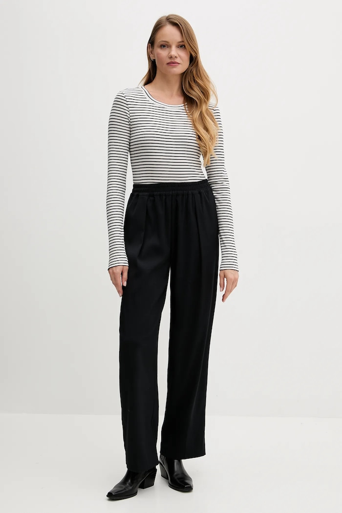 Tričko s dlhým rukávom Tommy Hilfiger UW0UW06090 tmavomodrá AW25