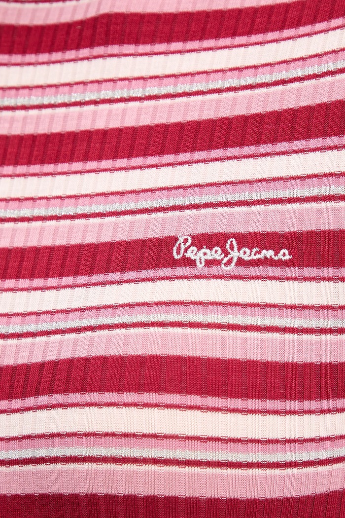 Tričko s dlhým rukávom Pepe Jeans PL5000039 ružová
