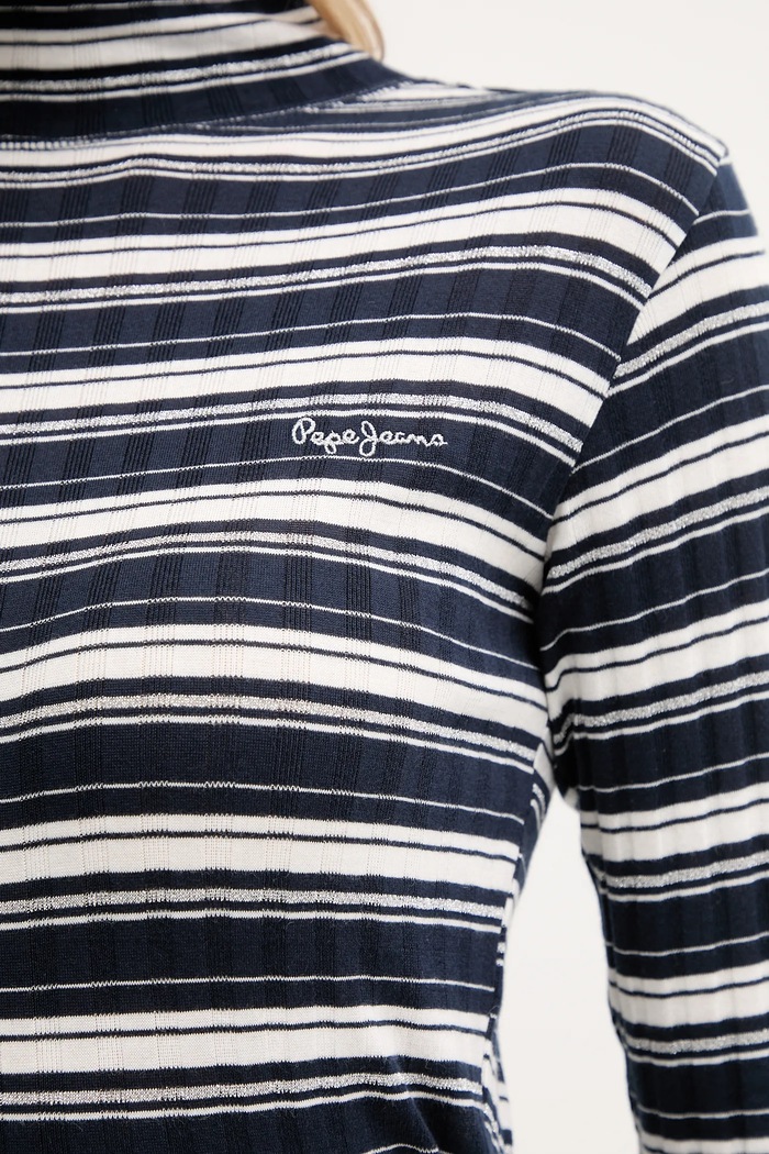 Блуза с дълги ръкави Pepe Jeans PL5000040 тъмносин