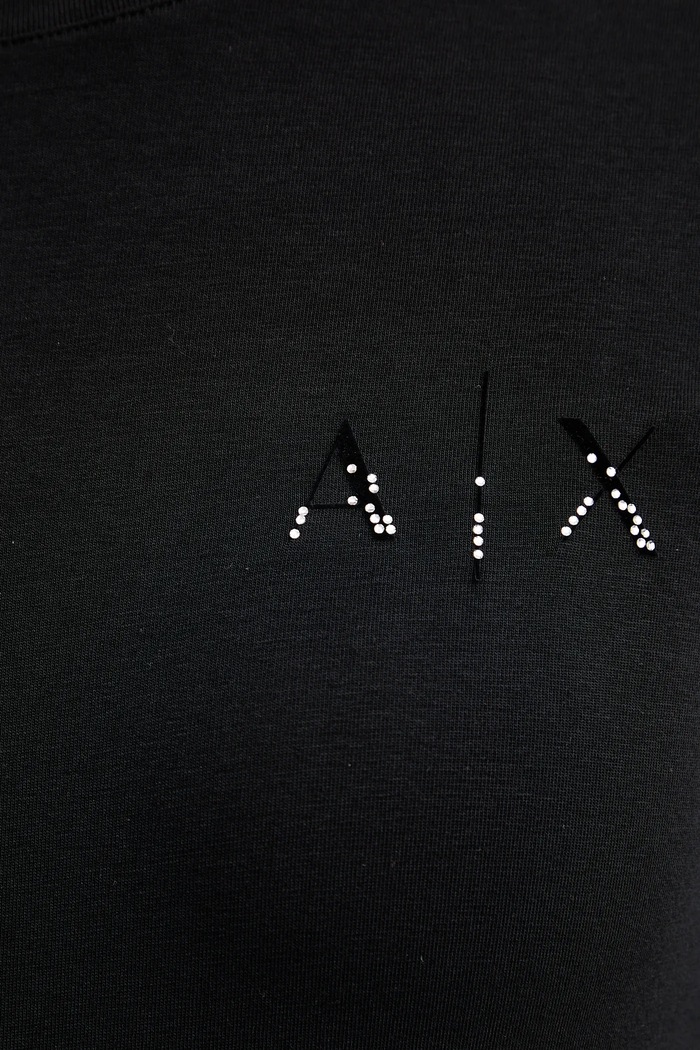 Armani Exchange longsleeve XW001353.AF17173 czarny