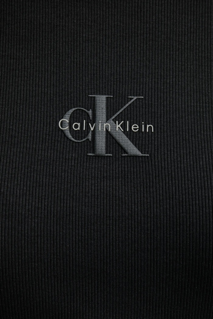 Tričko s dlouhým rukávem Calvin Klein Jeans LV047A803G černá