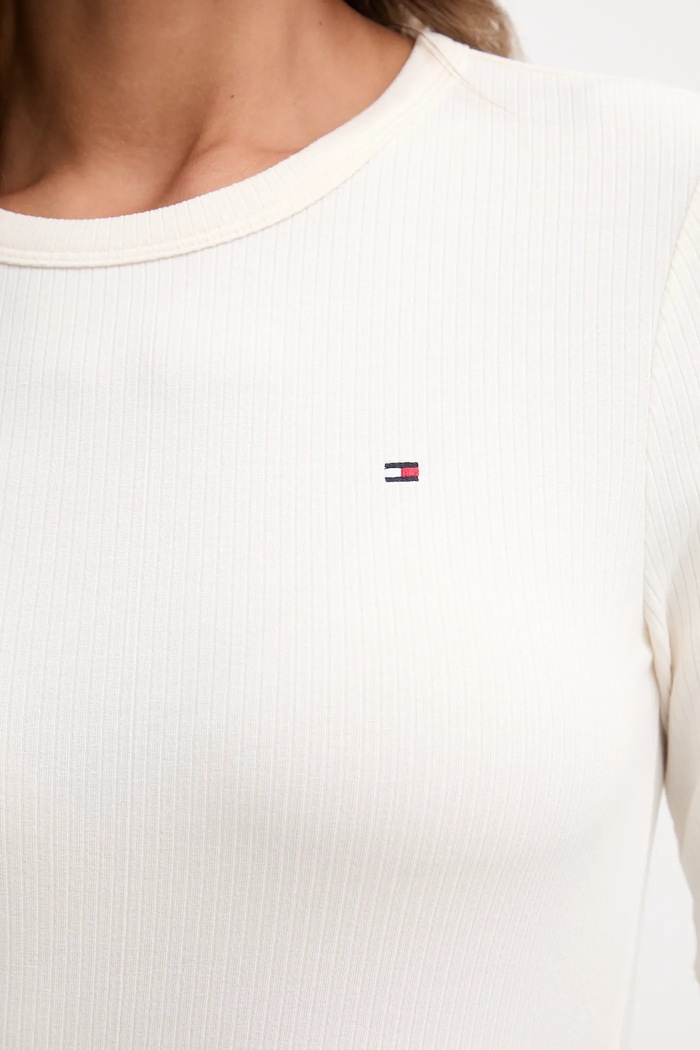 Tričko Tommy Hilfiger Tommy Hilfiger béžová WW0WW47308