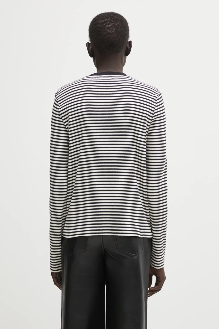 Clothing Anine Bing longsleeve shirt alessia A.08.10314 navy