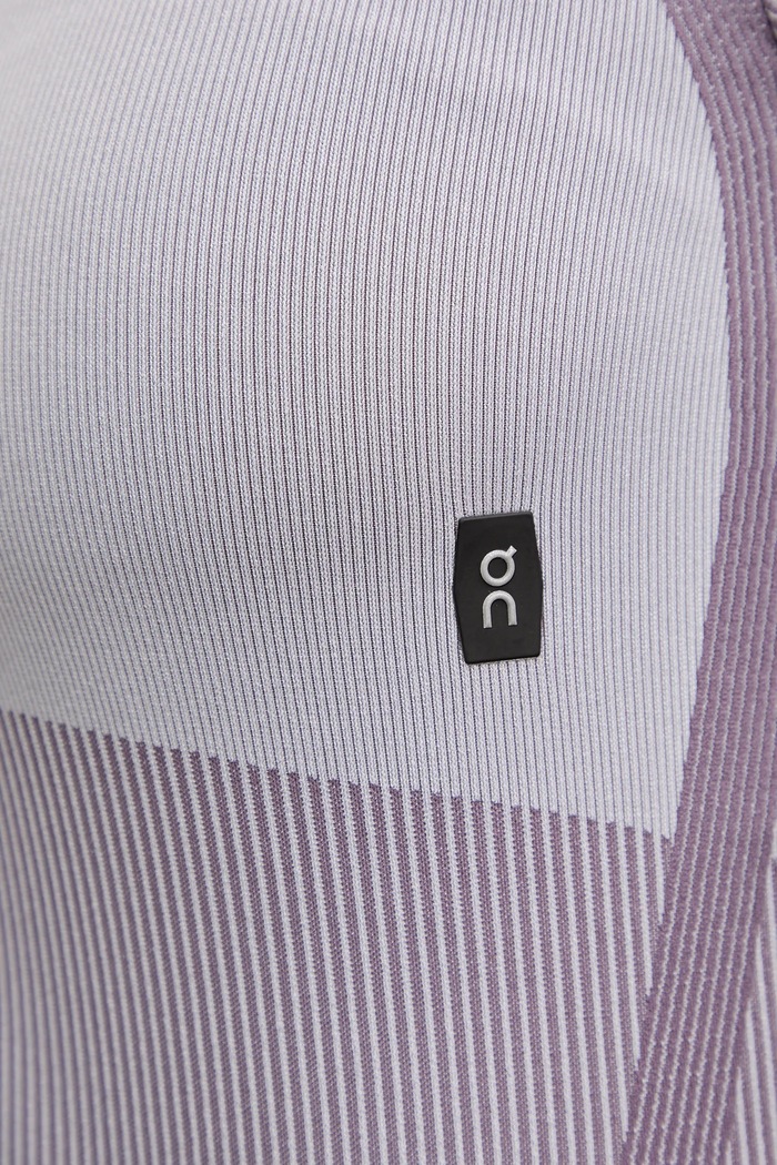Μακρυμάνικο για γιόγκα On Studio 1WF10263857 μωβ
