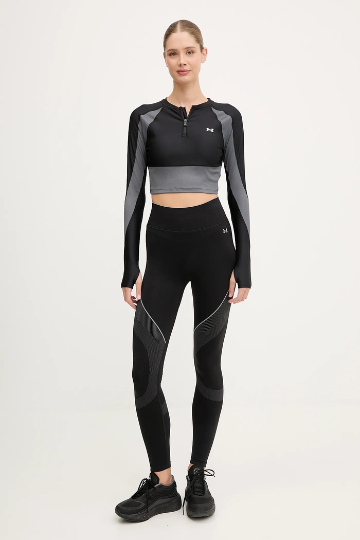 Μακρυμάνικο προπόνησης Under Armour 6003981 μαύρο AW25