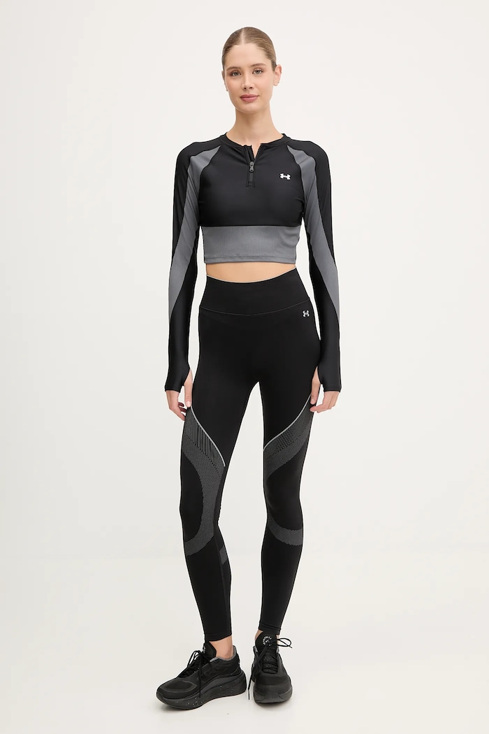 Μακρυμάνικο προπόνησης Under Armour 6003981 μαύρο AW25