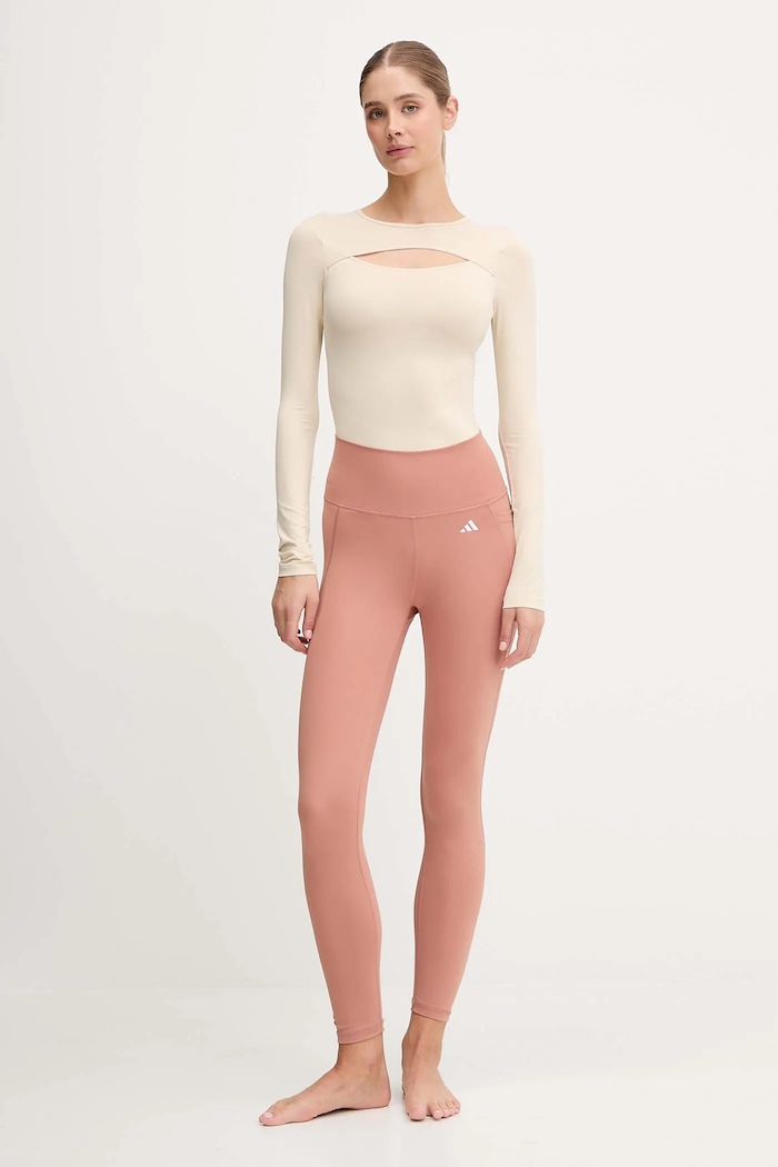 casăll body de yoga Cut Out 25204 bej AW25