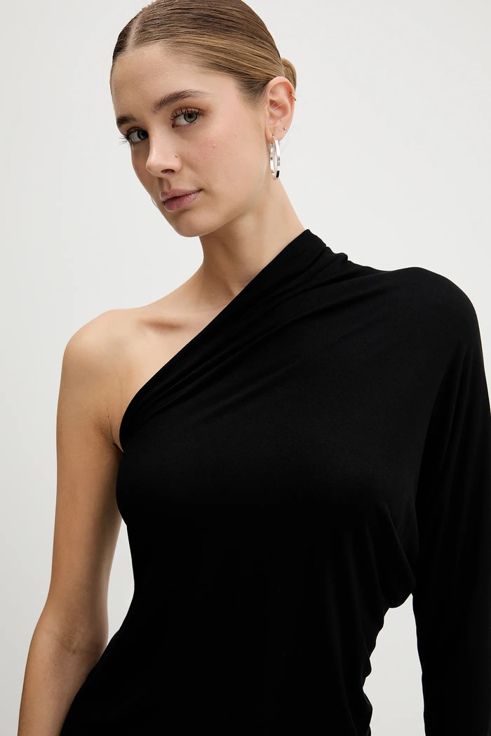 Rick Owens Lilies felső Diana fekete LI02E3220.RV
