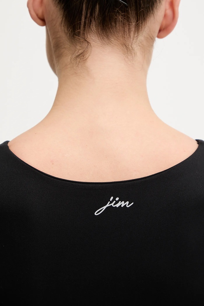 Majica dugih rukava za jogu JOYINME Core Core.Crop.Top crna