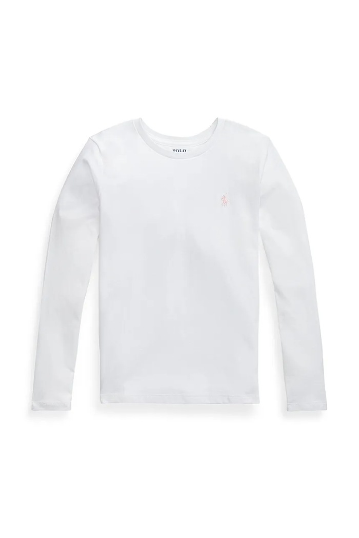 Polo Ralph Lauren longsleeve bumbac alb 313841122030