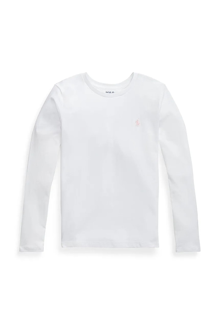 Polo Ralph Lauren longsleeve bumbac alb 313841122030