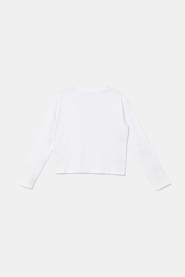 Dětské tričko s dlouhým rukávem Guess J5YI03.K6YW4.9BYA bílá AW25