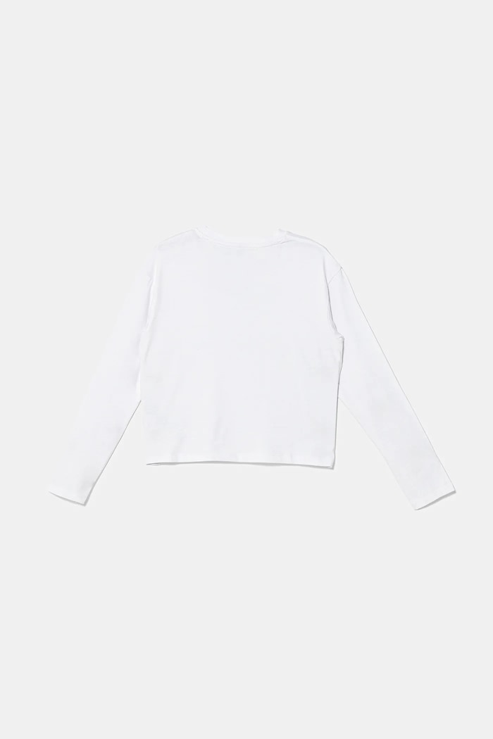 Dětské tričko s dlouhým rukávem Guess J5YI03.K6YW4.9BYA bílá AW25
